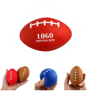 Gridiron Stress Ball 1 Color Imprint