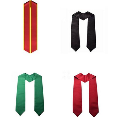 Plain Graduation Honor Stole