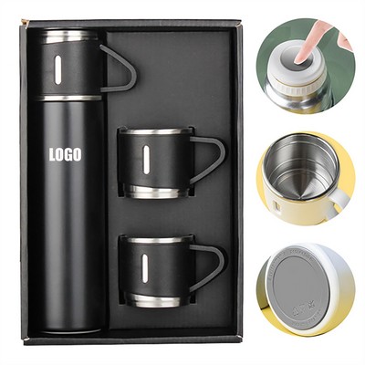 Stainless Steel Thermos Mug Gift Set