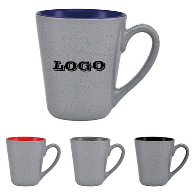 16 Oz. Coffee Mugs W/ Speckle Accents