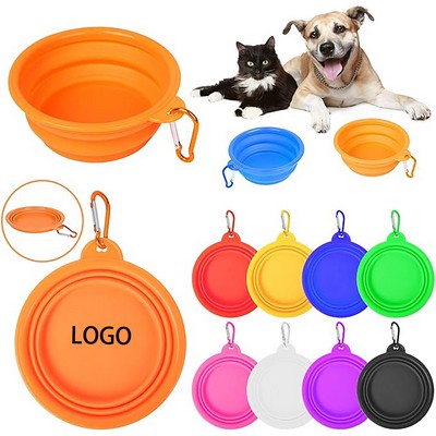 Collapsible Silicone Pet Bowl