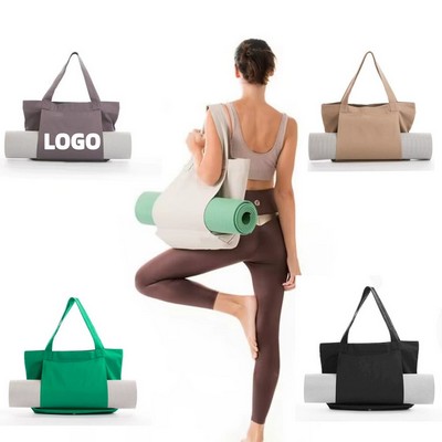 Yoga Pilates Cushion Bag Canvas Tote