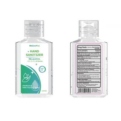 Hand Sanitizer Gel, 2 oz.