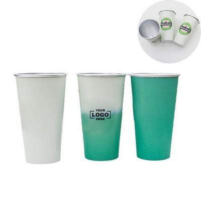 Outdoor Single Layer Color Changing Aluminum Cup-450ML