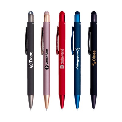 Fleetwood Satin Gel Stylus Pen (Recycled Aluminum) - Coming March 2025