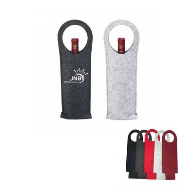 Durable Woven Felt Wine Bottles Gift Bags