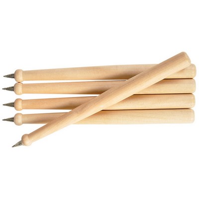 7.25"L Wooden Baseball Bat Pen