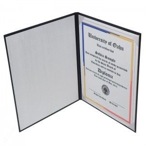 Deluxe Certificate Flat Cover (6"x8")