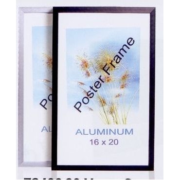 Silver Aluminum Poster Frame - 16x20