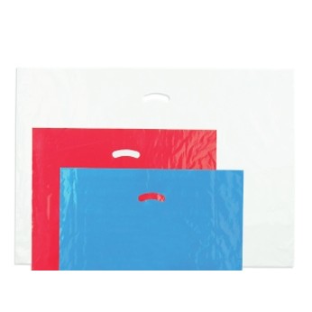 White Super Gloss™ Low Density Single Layer Bag (9"x12")