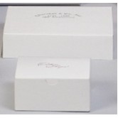 White Gloss Tuck-It® Two-Piece Pop-Up Folding Gift Box (11"x11"x3 3/4")