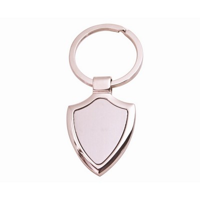 Zinc Keychain - Shield