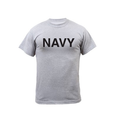 Navy Gray Physical Training T-Shirt (2XL)