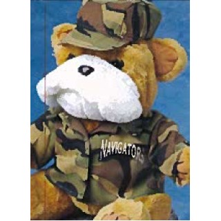 Camouflage Army Uniform Accessory for Stuffed Animal (Medium)