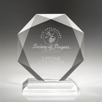 6-3/4" Diamond Crystal Award