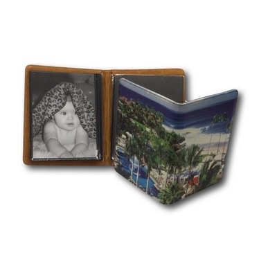 Leather Brag Book Pocket 5"x7" Photo Album (4 Color)