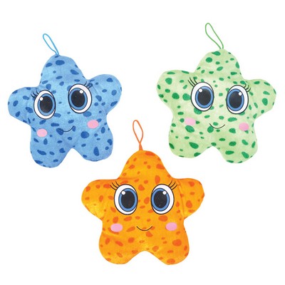 7 1/2" Plush Spotted Star Toy