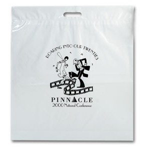 3 Mil Short Run Bag w/Die Cut Handles (20"x22"x4")