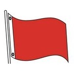 4'x6' Premium Colored Attention Flag