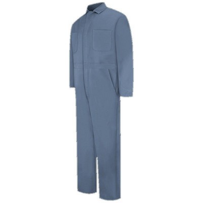 Red Kap™ Snap Front Cotton Coverall - Postman Blue