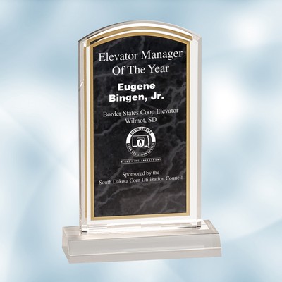 Black Marbleized Acrylic Award (Small)