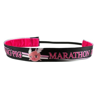 1" Non-Slip Headband-Cincinnati Marathon Example