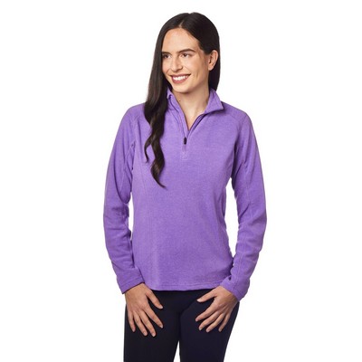 Ladies' Terramo Textured Fleece 1/4-Zip