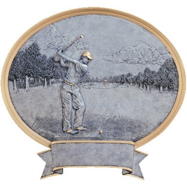 Male Golf Legend Resin Award 8" Tall