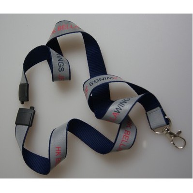 0.8" Polyester Reflex Lanyard