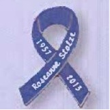 Blue Awareness Ribbon Lapel Pin