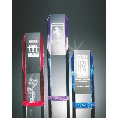 Slant Face Acrylic Tower