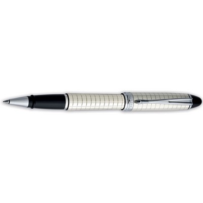 Luxury Line Aurora Quadra Sterling Silver Rollerball Pen