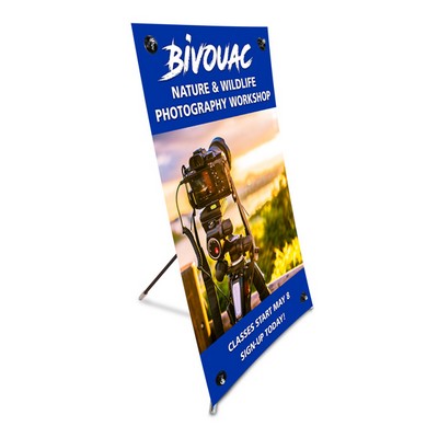 Miniature X-Stand Banner