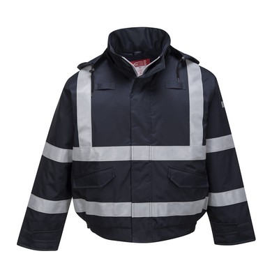 Flame Resistant (FR) Rain Bomber Jacket