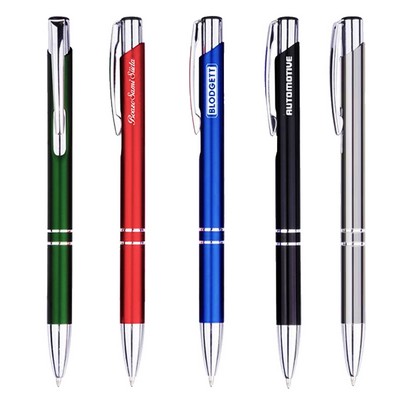 Twist Action Aluminum Construction Metal Pen