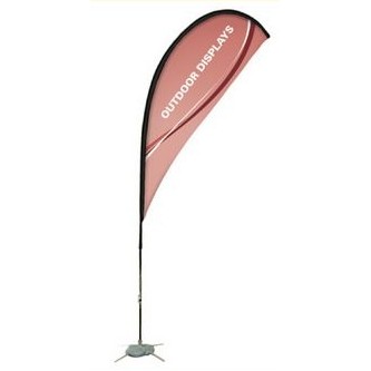 Tear Drop Feather Flags (X-Large, Double Sided)