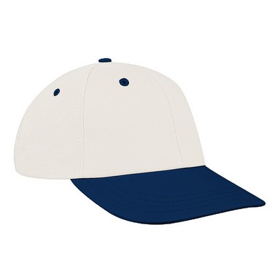 USA Made Low Style Two Tone Brushed Snapback w/Contrast Eyelets