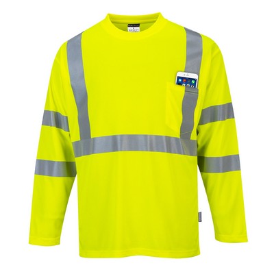 Hi-Vis Pocket T-Shirt L/S