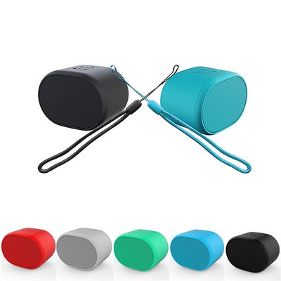 TWX Oval Shape Wireless Speaker w/String