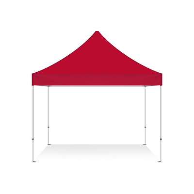 Red Canopy Tent (Topper and Frame) - (10ft x 10ft)