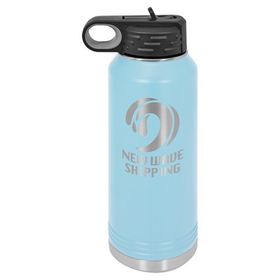 32 Oz. Light Blue Polar Camel Water Bottle