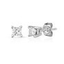 Jilco Inc. 0.50 TWT White Gold Princess Cut Diamond Stud Earrings