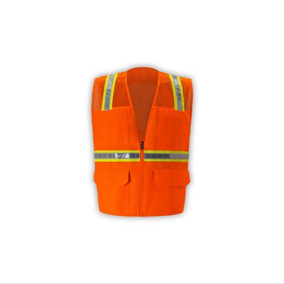 Bulk Order - Zipper Front Oralite® High Viz Vest