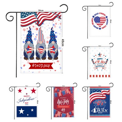 American Independence Day Garden Flag