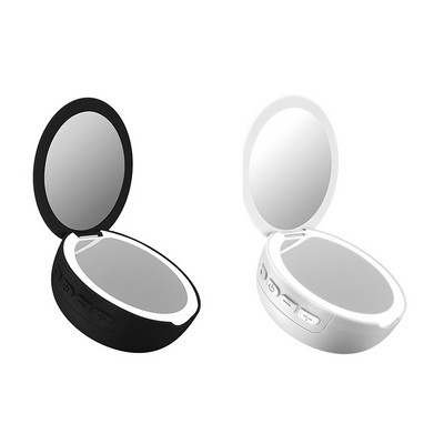 Portable 3 In 1 Selfie Mirror Light BT Speaker