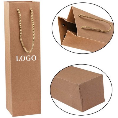 Kraft paper Wine Bottle Bag