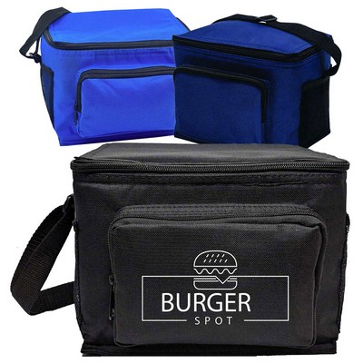 6 Pack Poly Cooler with Side Pockets