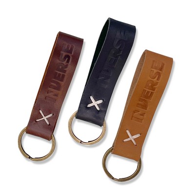 Leather Loop Keychain