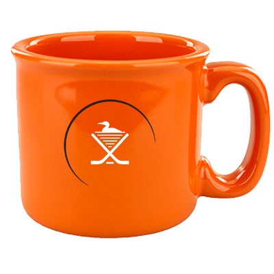 15 Oz. Yosemite Western Campfiree Mug - Orange