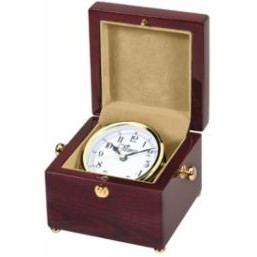 Piano Finish Desk Clock (4"x5"x5")